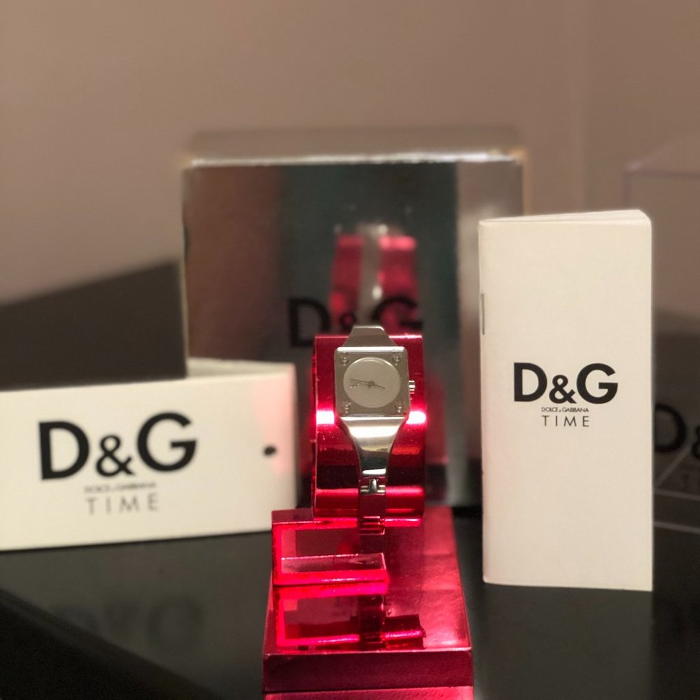 D&G TIME Stainless Steel Classic Bracelet Watch